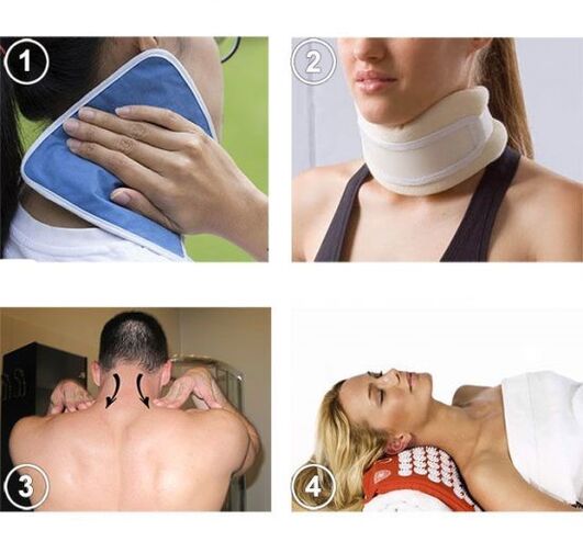 Métodos para o tratamento da osteocondrose cervical na casa